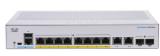 10-port Gigabit Ethernet PoE Managed Switch CISCO CBS350-8P-E-2G-EU 