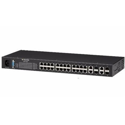 24 Port 10/100/1000Mbps+4 SFP slot Managed Switch VolkTek MEN-5428