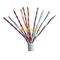 Cáp mạng VIVANCO CAT3 U/UTP VCCAUU301PVG3 (305m/Drum, PVC, Grey)